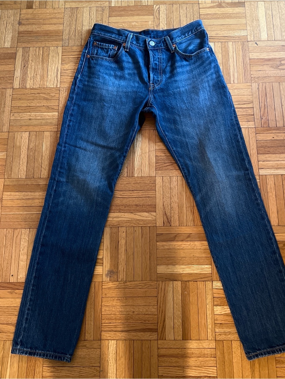 Levi's Indigo Straight-Leg Women's Jeans